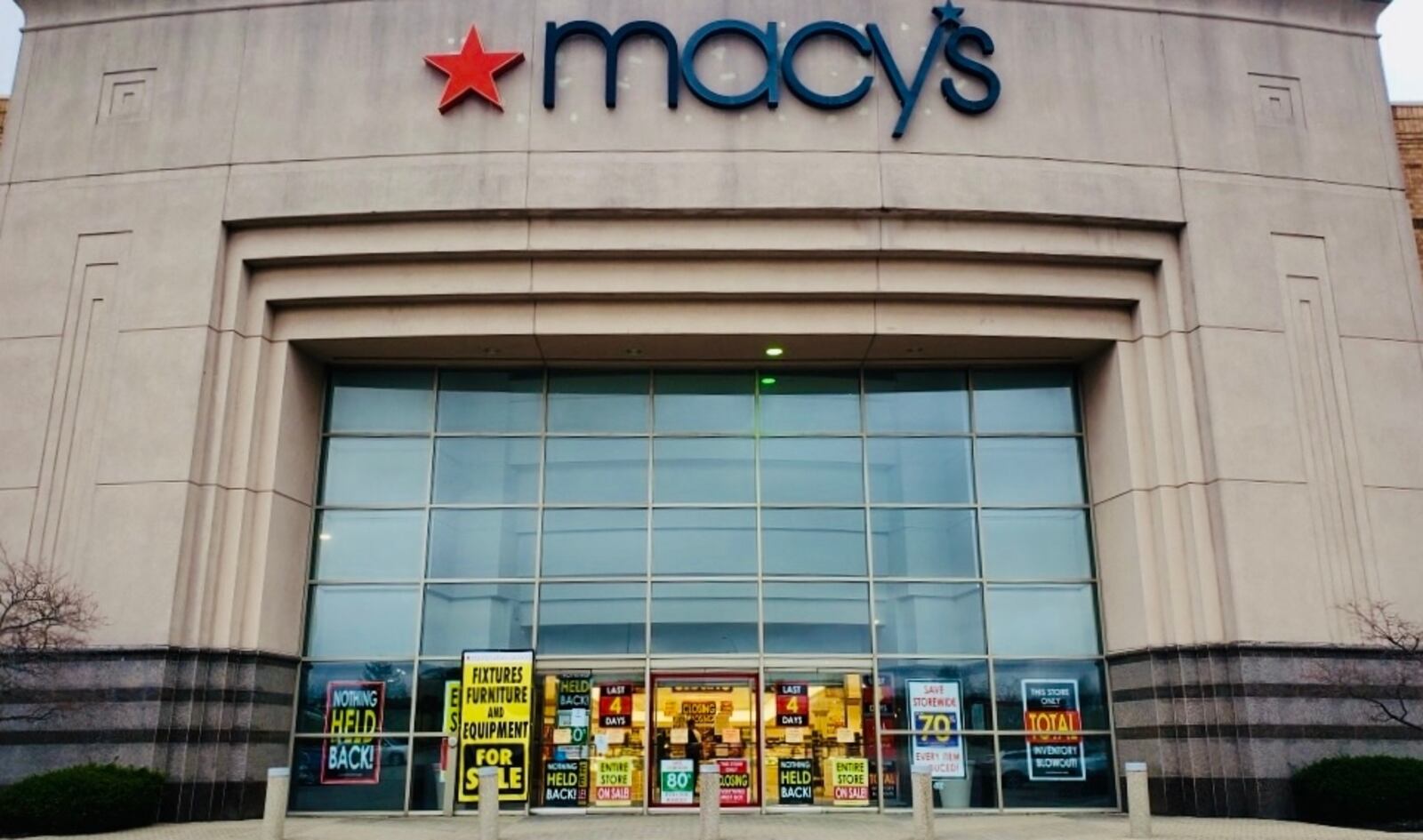 The Macy’s at the Mall at Fairfield Commons closed in March. LONDON BISHOP/STAFF