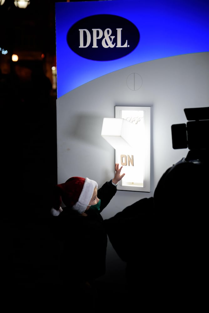 PHOTOS:  A behind the scenes look at filming of Downtown Dayton's Virtual Grande Illumination