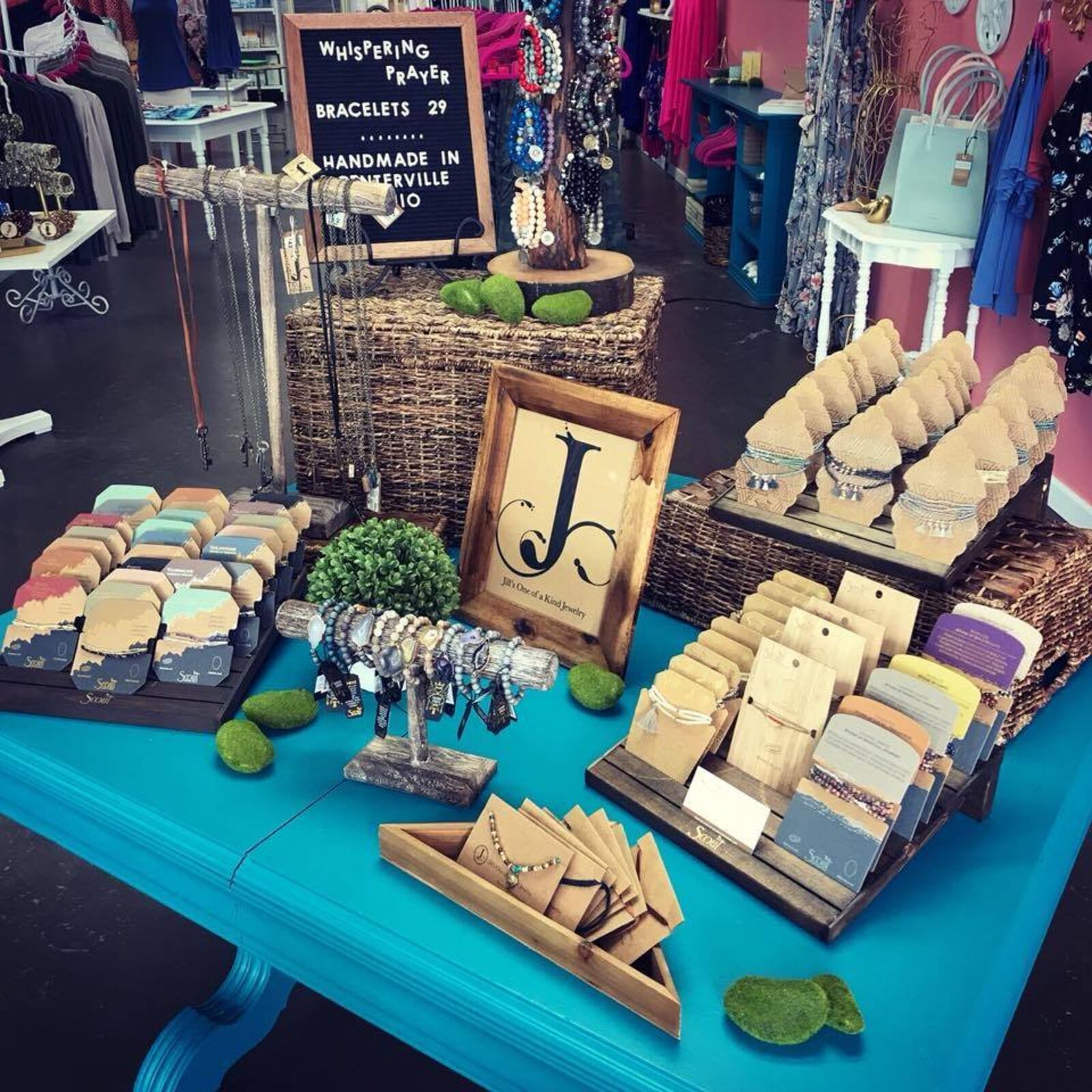 Mirabella Boutique features clothing, jewelry, and accessories in small quantities to ensure their customers will always have a unique look when shopping with them.