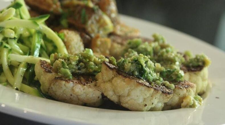 Cauliflower T-Bone, Wheat Penny Oven and Bar