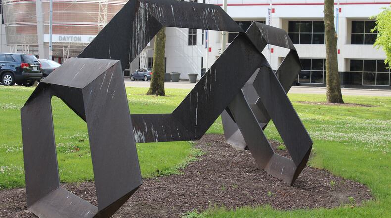 The city of Dayton will return this sculpture, “Movin’ Out”, back to the Dayton Art Institute.
