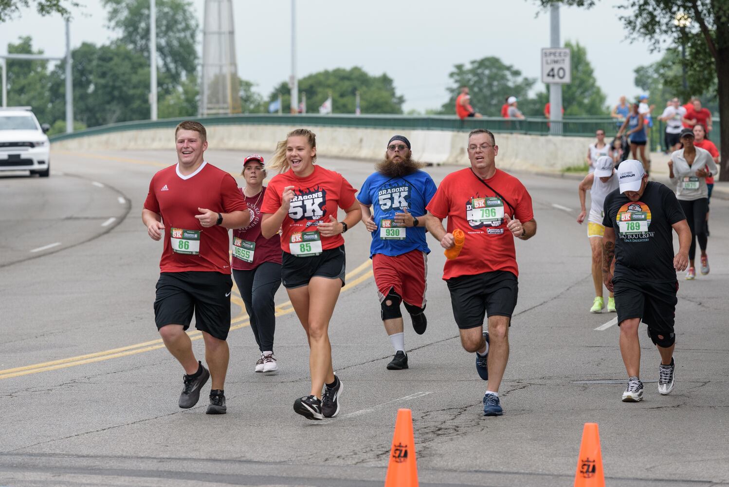 PHOTOS: Did we spot you running in the Dragons 5K at Day Air Ballpark?