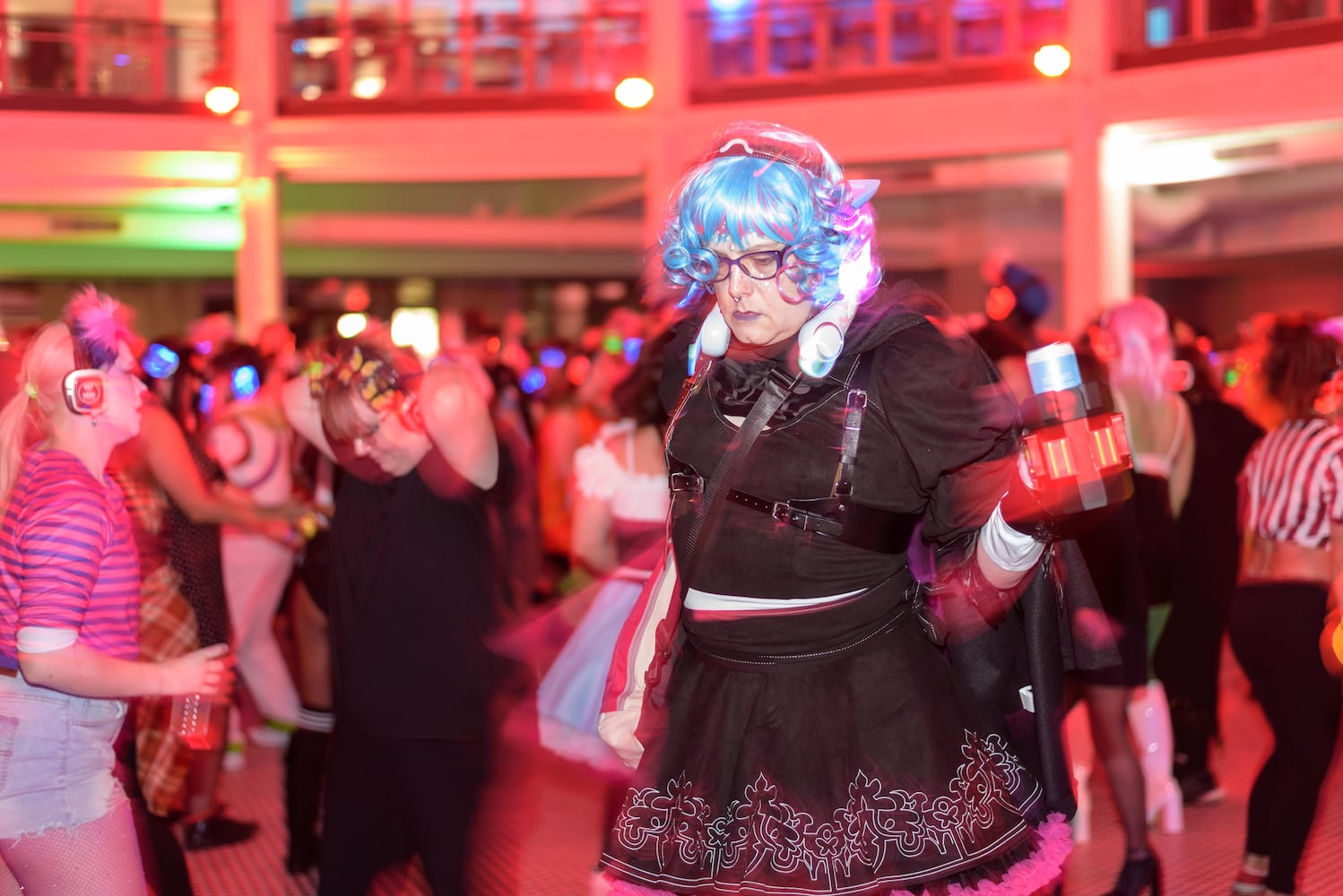 PHOTOS: Dayton’s 5th annual Spooky Silent Disco at the Dayton Arcade