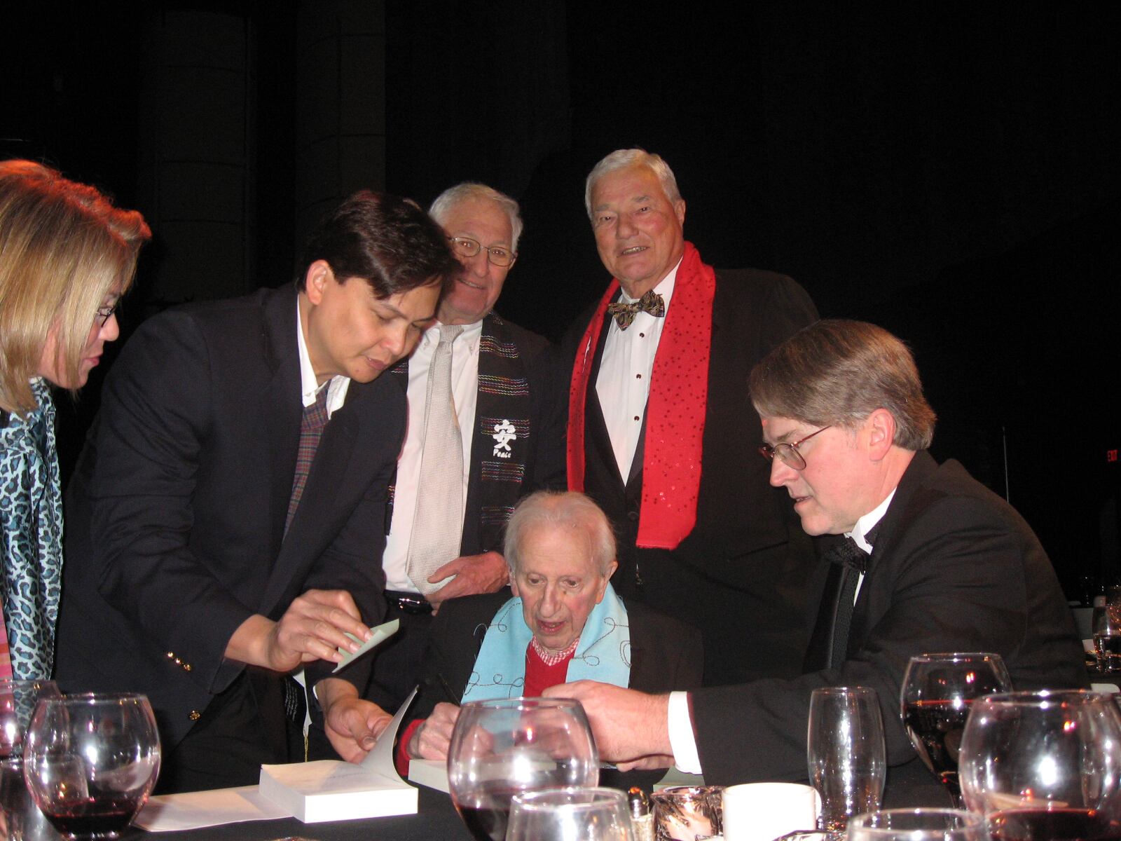 Vick Mickunas with Studs Terkel. CONTRIBUTED