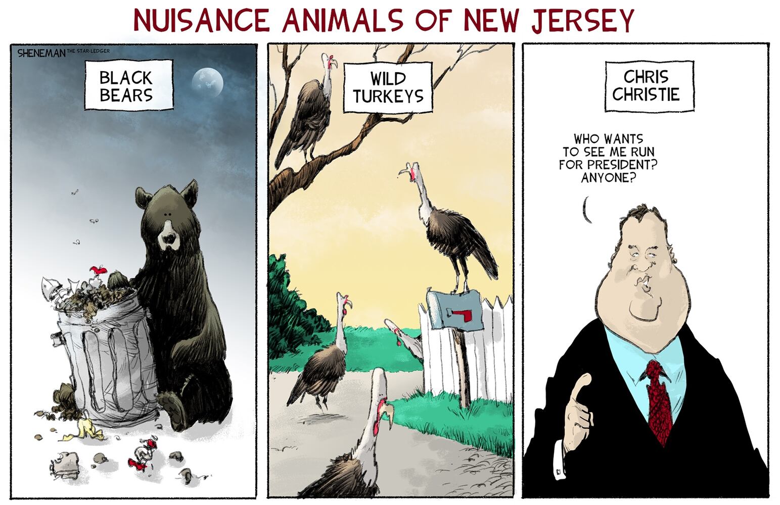 WEEK IN CARTOONS: Dinner with Trump, World Cup and more
