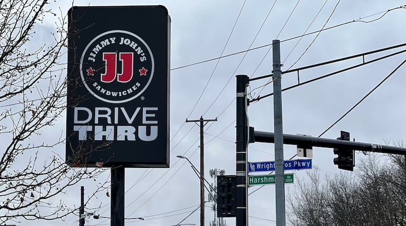 A new Jimmy John's, equipped with a drive-thru, is set to open this week near the intersection of Harshman Road and Brandt Pike. AIMEE HANCOCK/STAFF