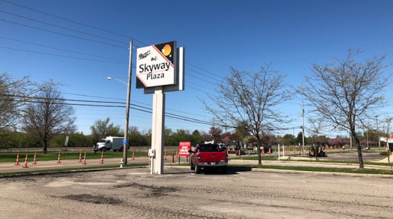 Fairborn is focusing on redeveloping the site of a former shopping center on Ohio 444, a priority site for the city that’s across from Wright-Patterson Air Force Base. FILE