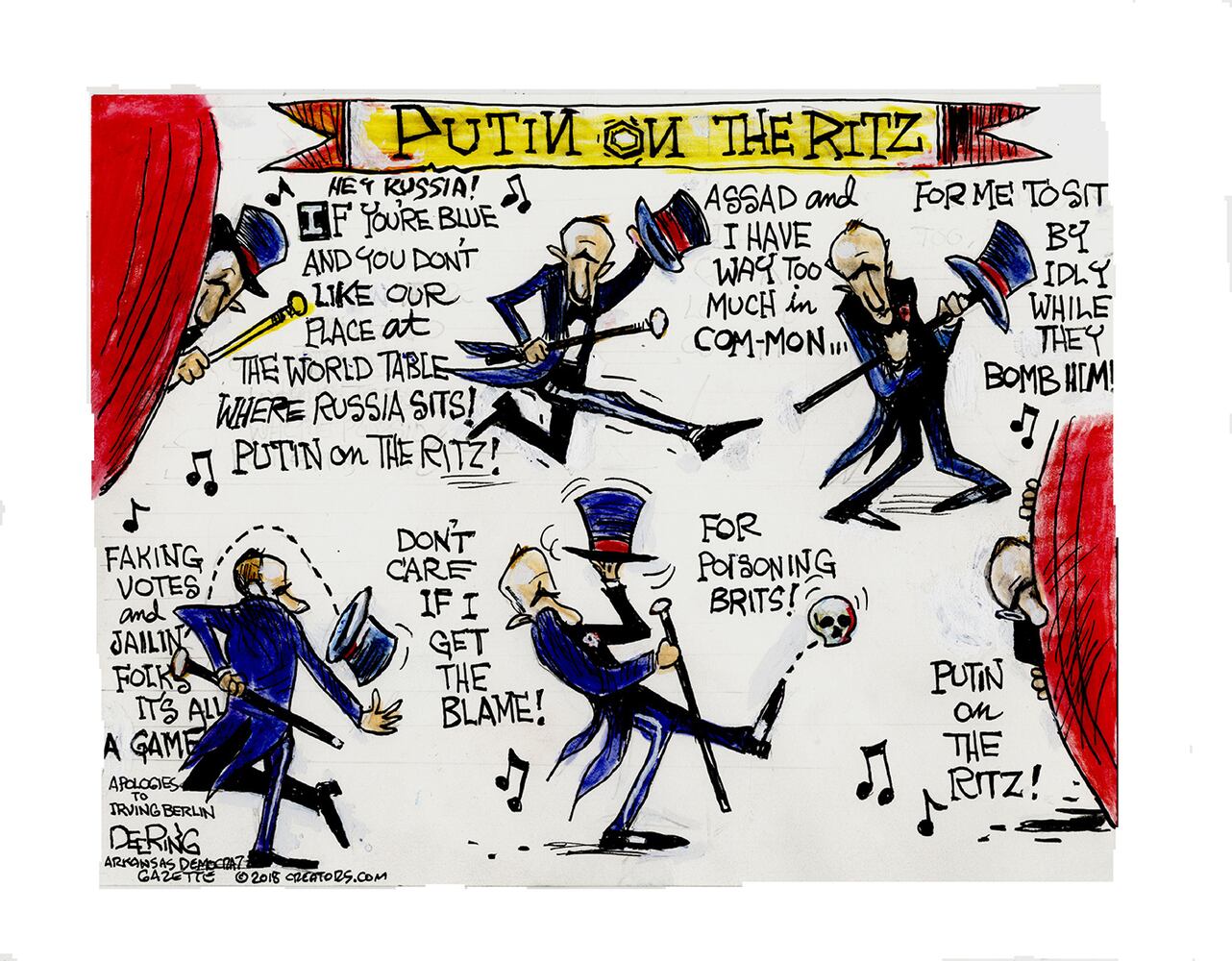 Week in cartoons: Robert Mueller, Syria and more