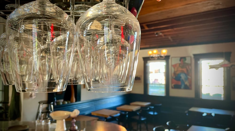 The Silver Slipper is a wine bar located at 1105 Wayne Ave. in Dayton. NATALIE JONES/STAFF