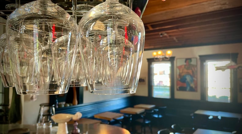 The Silver Slipper is a wine bar located at 1105 Wayne Ave. in Dayton. NATALIE JONES/STAFF