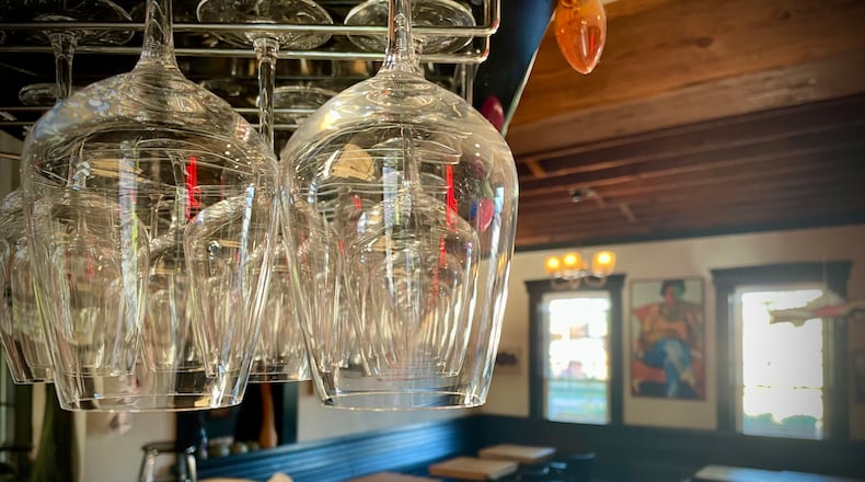 The Silver Slipper is a wine bar located at 1105 Wayne Ave. in Dayton. NATALIE JONES/STAFF