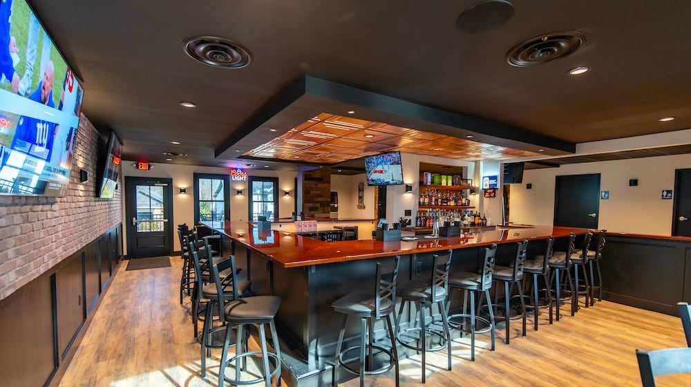 The interior of Ditto Bar, which made its debut at 68 W. Franklin St. in Uptown Centerville Friday, Nov. 14, 2024. The new venture is the first retail project from multi-family ownership and management platform Prime Residence Group. CONTRIBUTED