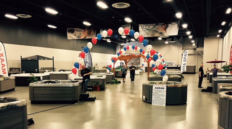 Agean Bath & Spa plans to open a new location at 4465 Clyo Road in Sugarcreek Twp. in late April or early May. The business, which was founded in the 1940s, has locations in West Chester Twp., the Columbus area and the Hawaiian islands of Maui and Kauai. CONTRIBUTED