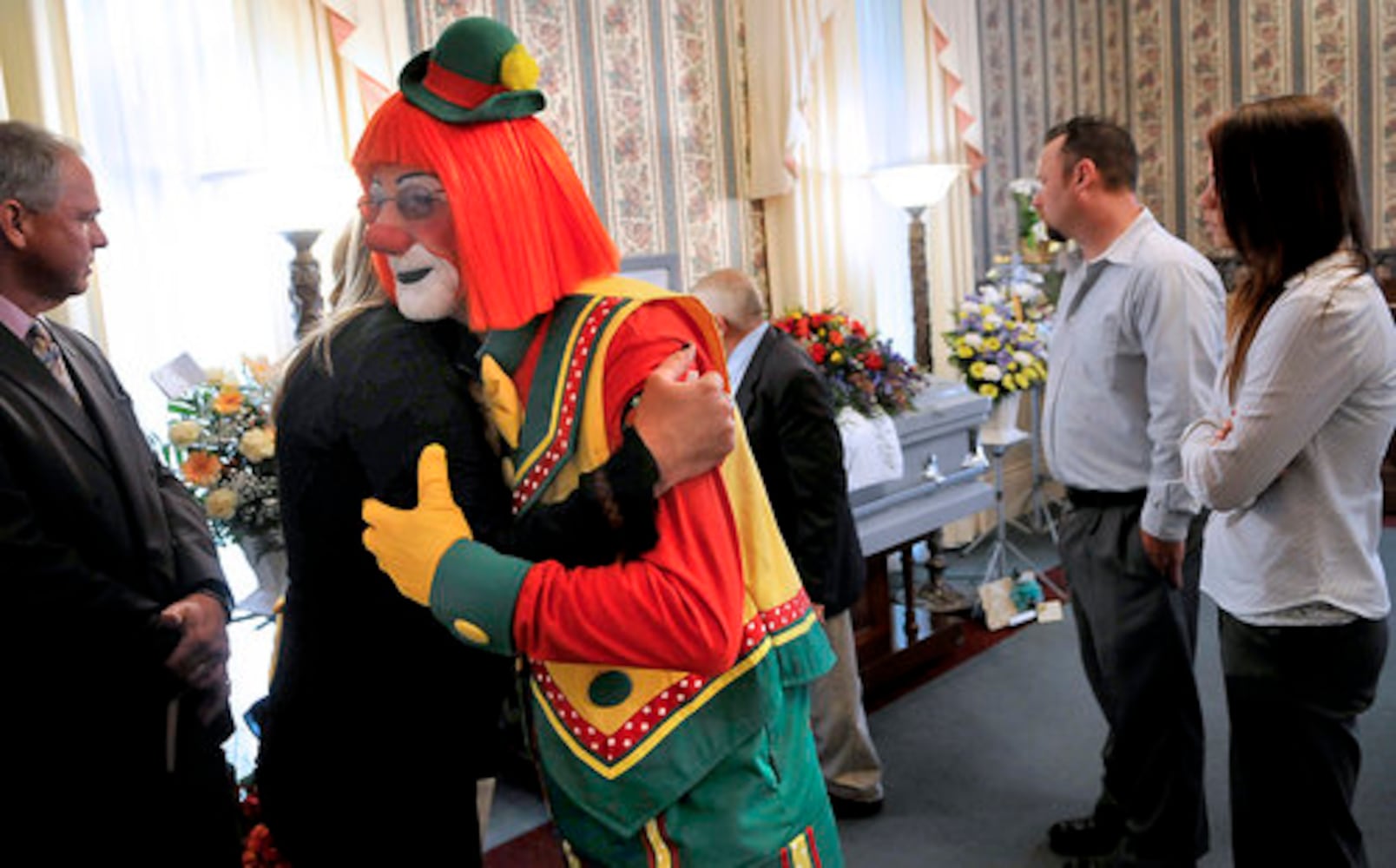Clowns honor fallen friend