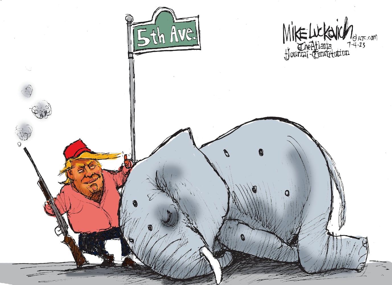 CARTOONS: Mike Luckovich, July 6, 2023