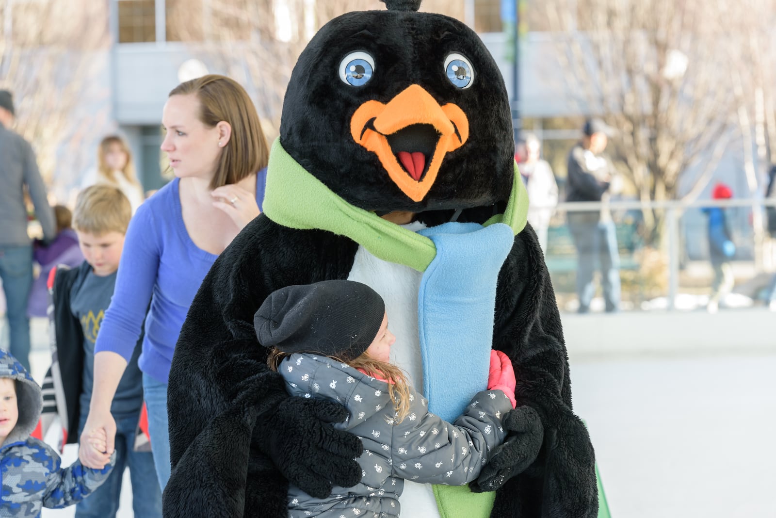 The MetroParks Ice Rink opens for the season on Nov. 28 with family fun continuing through Feb. 27. CONTRIBUTED