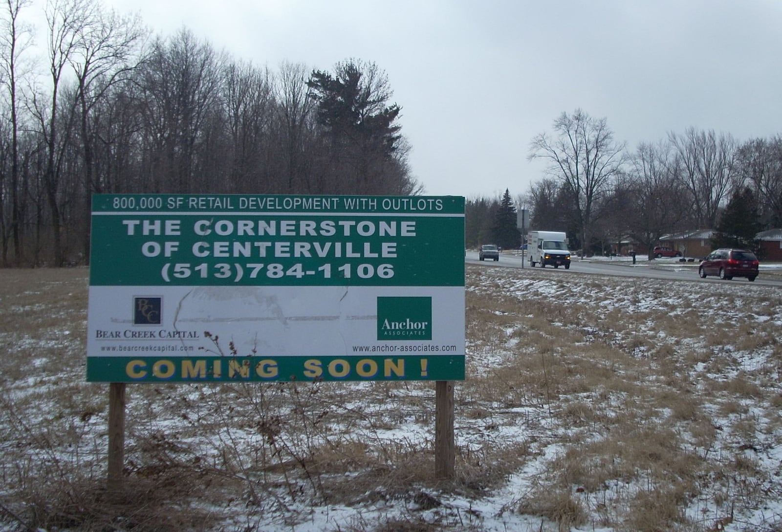 The Cornerstone of Centerville mixed-use development project that includes retail, commercial, office and residential space began taking shape in 2007 on the old Dille property. JEREMY P. KELLEY/STAFF