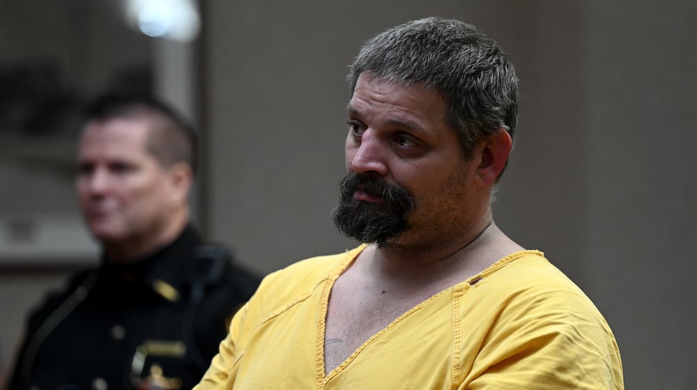 Walter Edward Wade, 44, of Middletown was indicted Tuesday in connection with the case of a pregnant woman found in a container along the side of the road in early August. He was arraigned Thursday, Dec. 11, 2025, on felony charges of tampering with evidence and gross abuse of a corpse. MICHAEL D. PITMAN/STAFF