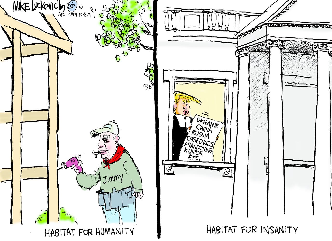 Week in cartoons: Impeachment inquiry, China and more