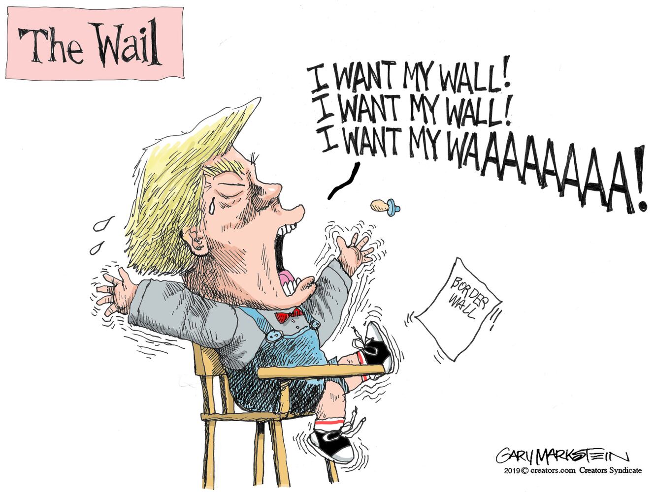 The week in cartoons: Border wall, government shutdown and more