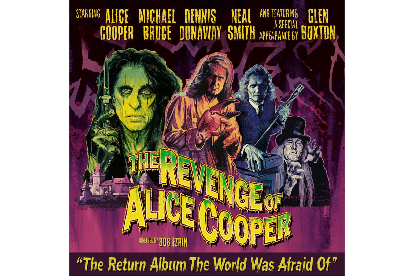 This album cover image released by earMUSIC shows "The Revenge of Alice Cooper" by Alice Cooper. (earMUSIC via AP)