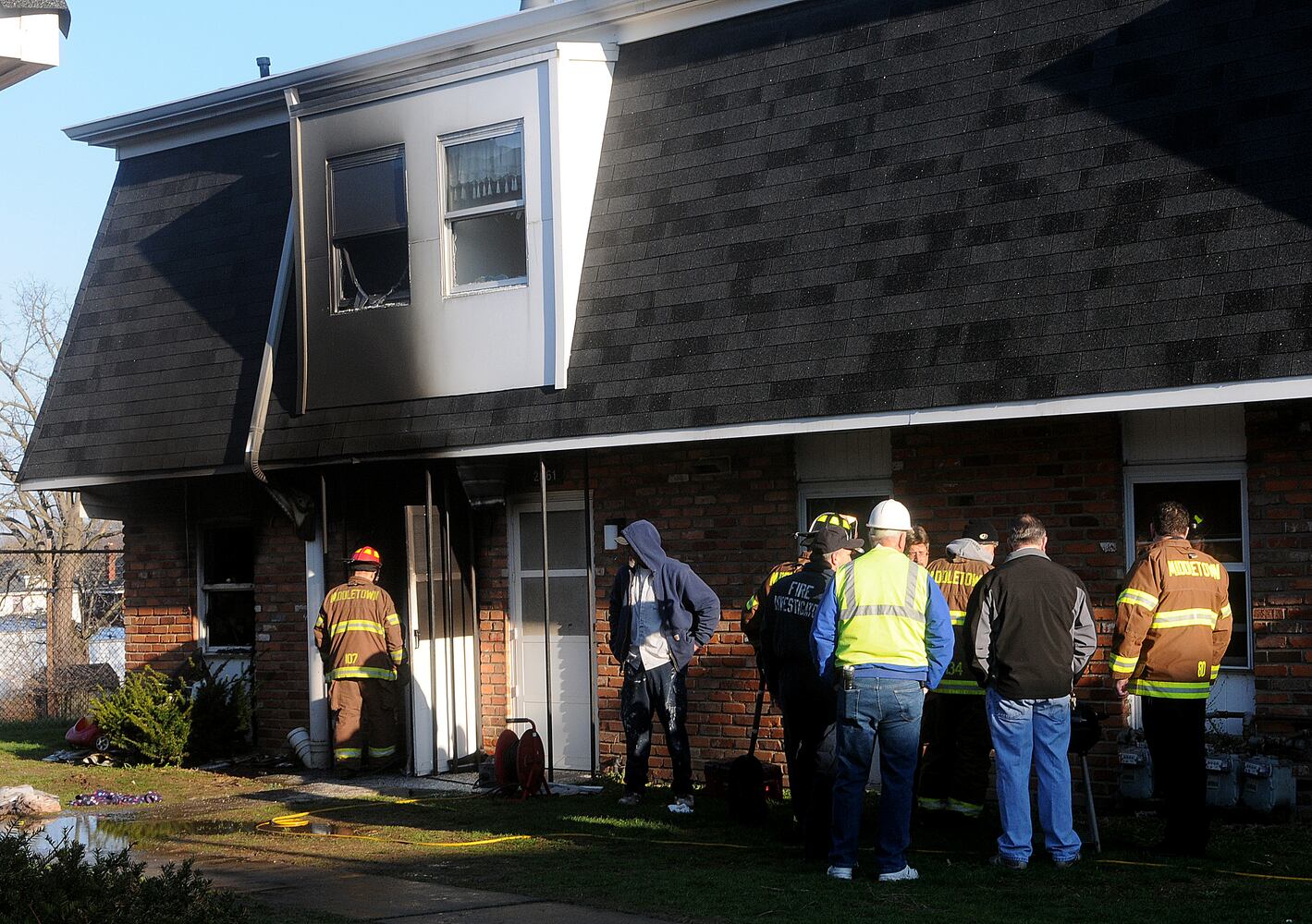 Apartment Fire in Middletown