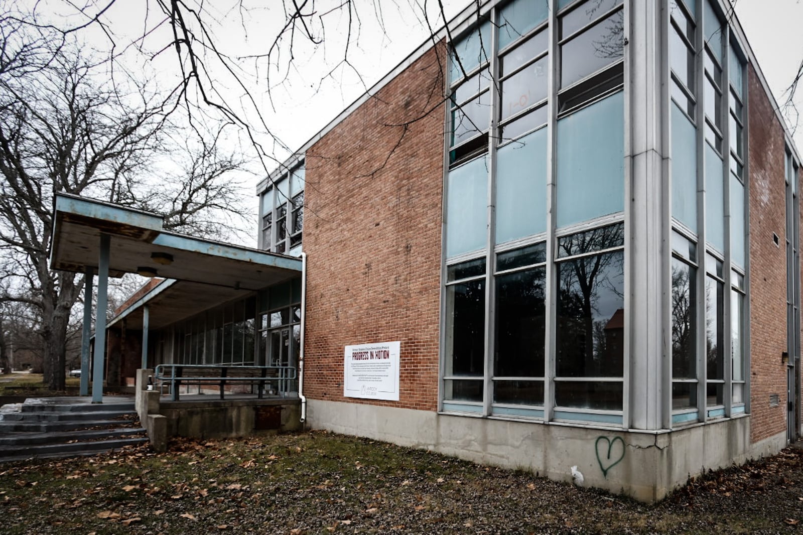 Antioch College obtained state funds to demolish the old student union on East North College Street in 2022. FILE