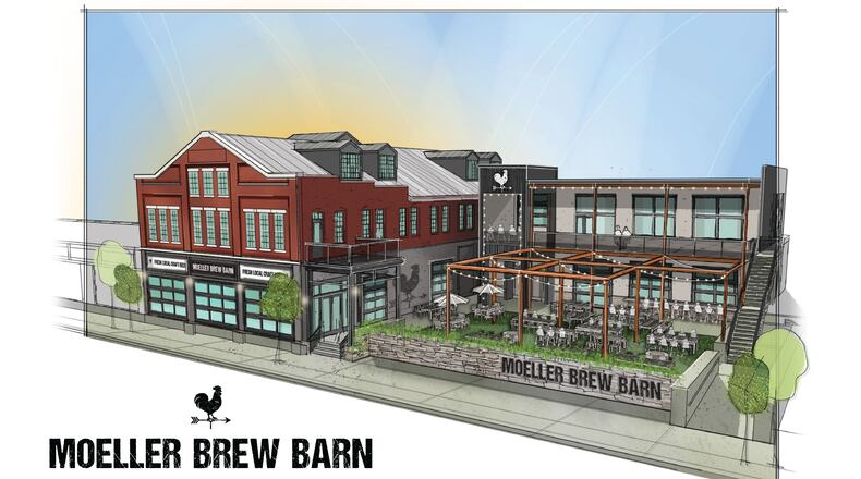 Rendering of Moeller Brew Barn. CONTRIBUTED