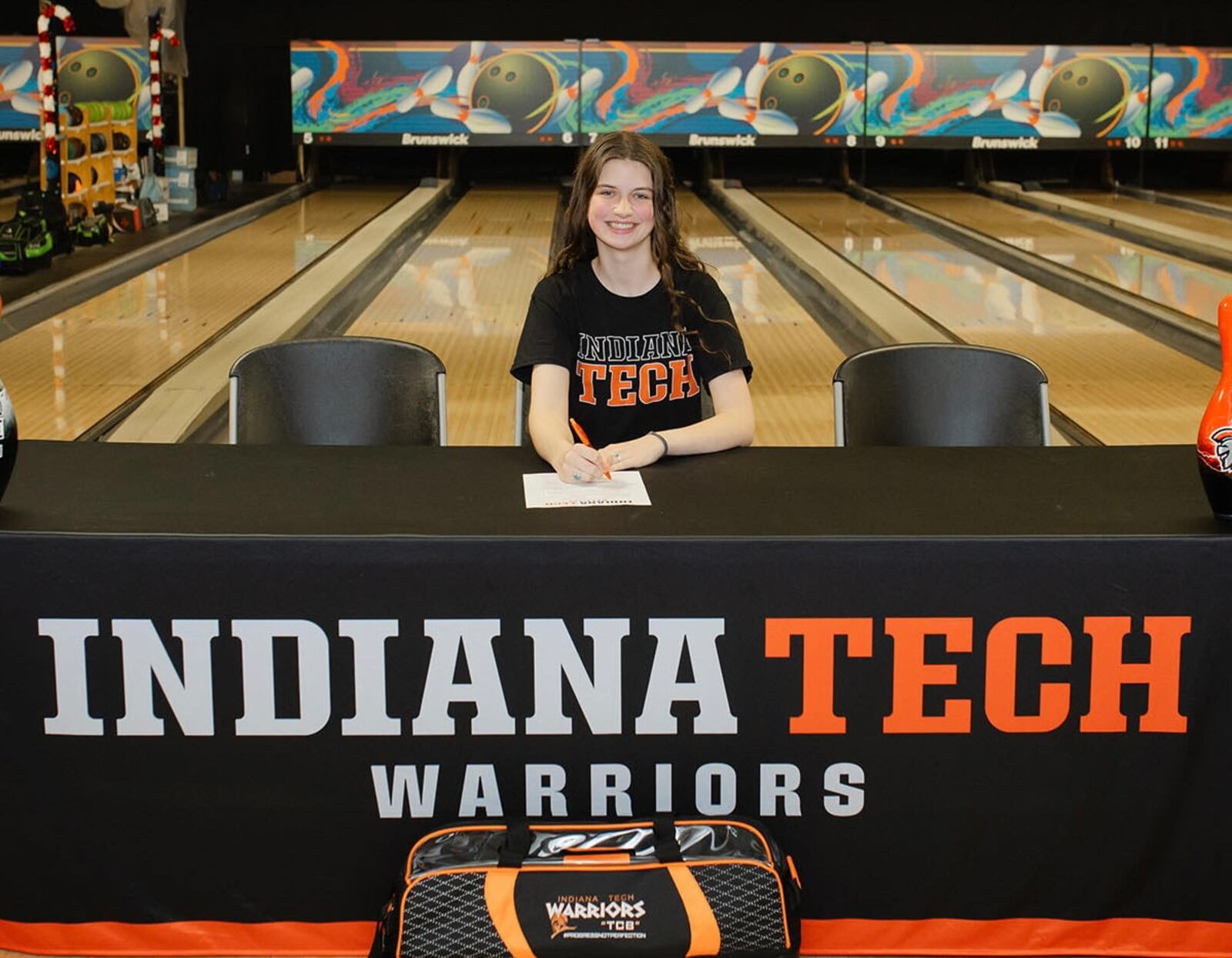 Sidney High School senior Libby Hurley has committed to Indiana Tech to continue her bowling career - CONTRIBUTED