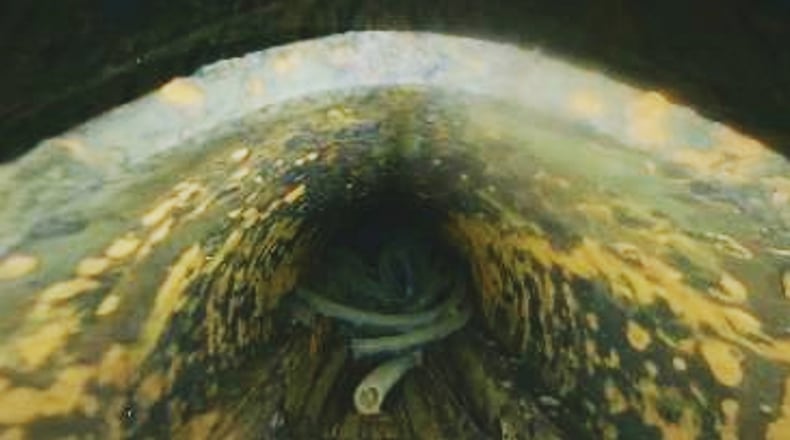 This image provided by Tokyo Electric Power Holdings Company shows inside the Unit 3 reactor at the Fukushima Daiichi nuclear power plant in Okuma, northeastern Japan, March 9, 2026. (TEPCO via AP)