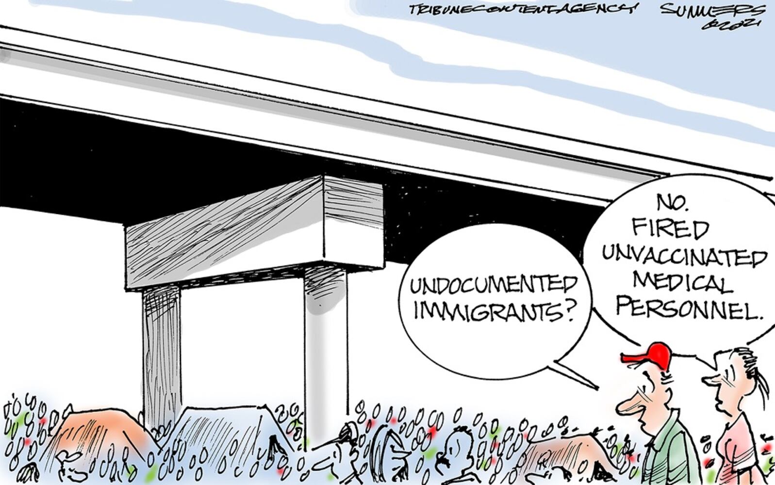 WEEK IN CARTOONS: Vaccines, immigration, spending and more