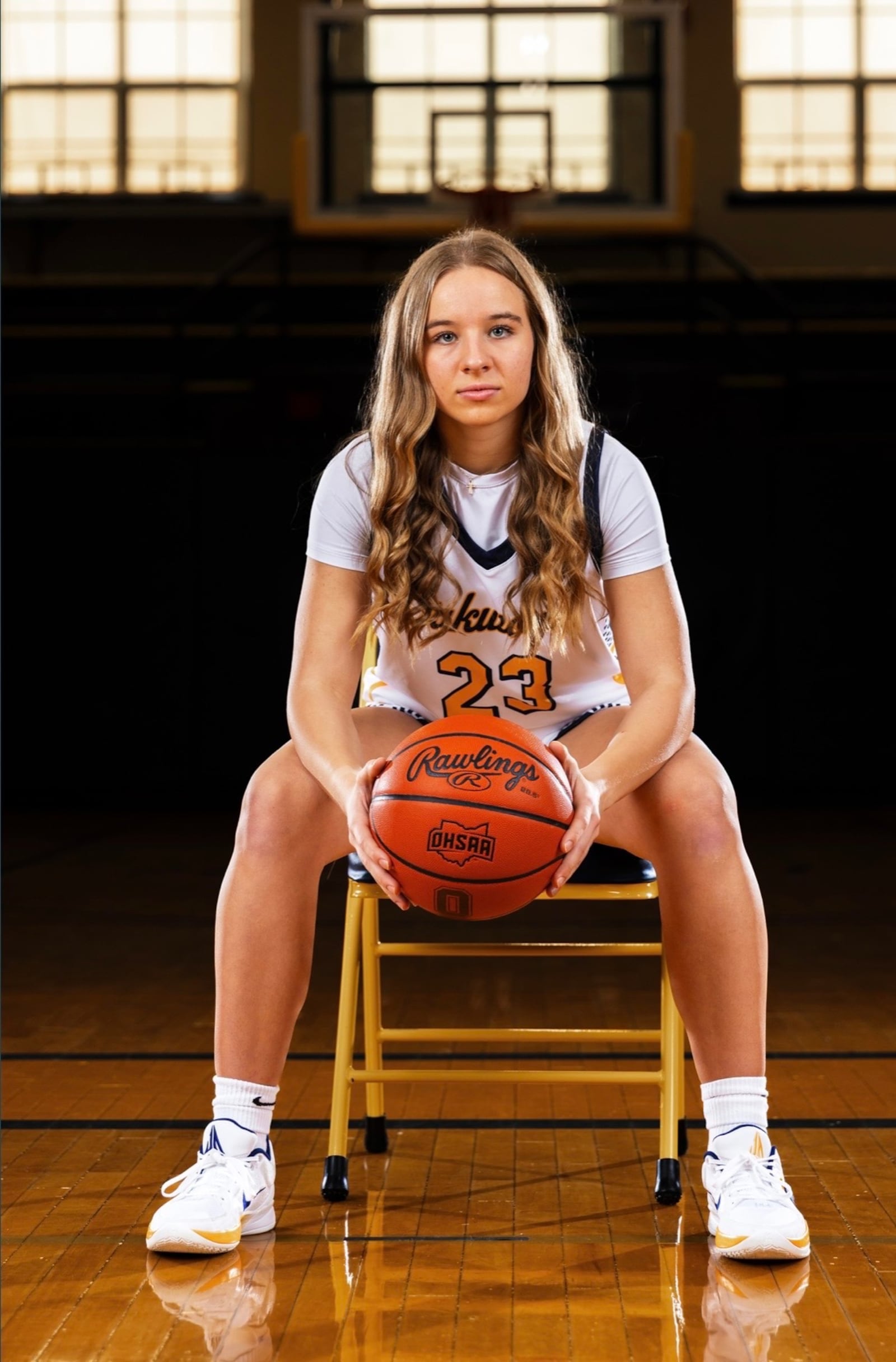 Oakwood senior Caroline Roelle is the Dayton Daily News Athlete of the Week for the voting period from Dec. 8-14. CONTRIBUTED