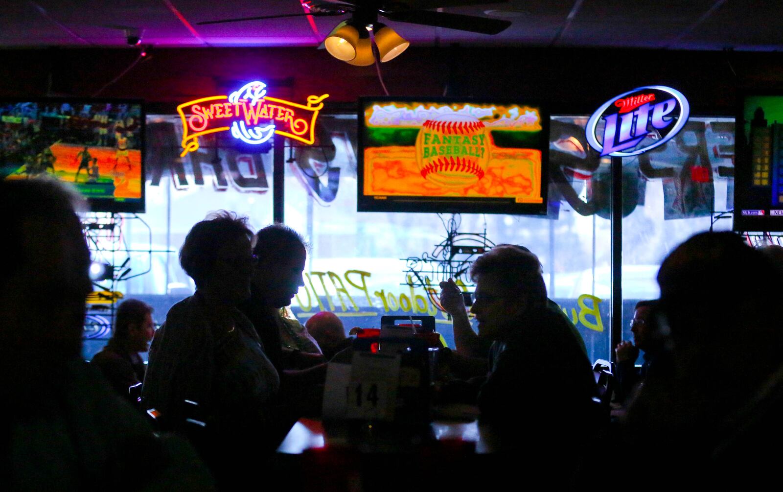 Bunkers Bar and Grill in Vandalia is one of the many sports bars that are gearing up for the Super Bowl. 2015 file photo by JIM WITMER