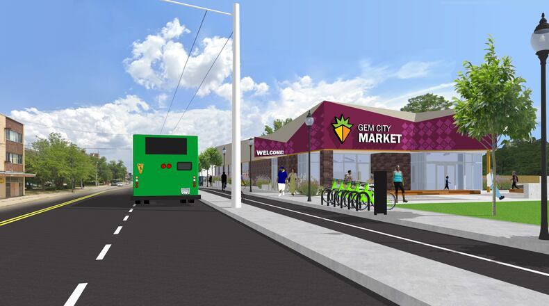 The Gem City Market is expected to open in early 2021. CONTRIBUTED