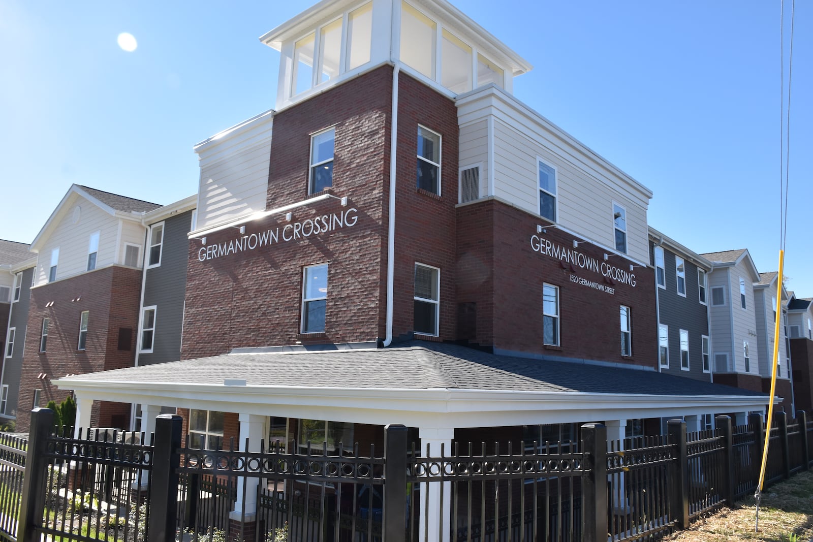 Greater Dayton Premier Management, the local public housing authority, has completed Germantown Crossing, which is an affordable housing property in West Dayton. CORNELIUS FROLIK / STAFF