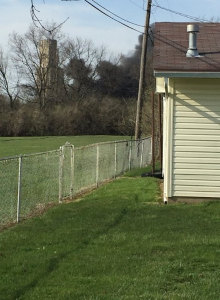 Calamityville training site fire