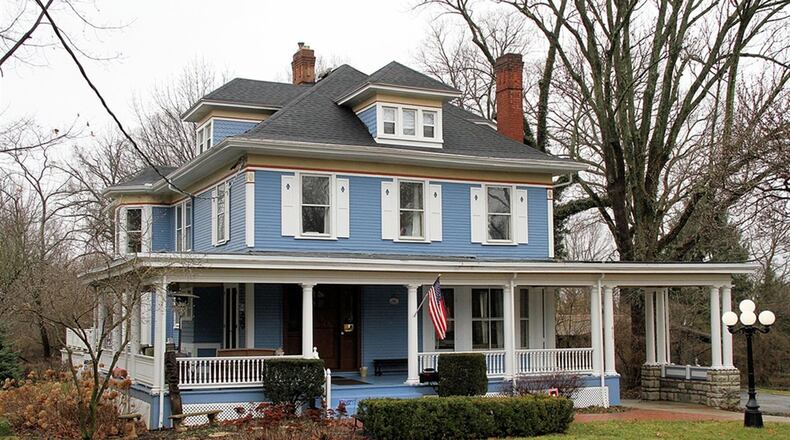 The frame house at 415 Kramer Road has about 4,145 sq. ft. of living space plus the finished basement and a third-floor bedroom suite. Renovations enhanced the original floor plan, allowing for redesigned stairwells, finished attic and basement, updated kitchen and bathrooms. CONTRIBUTED PHOTOS BY KATHY TYLER