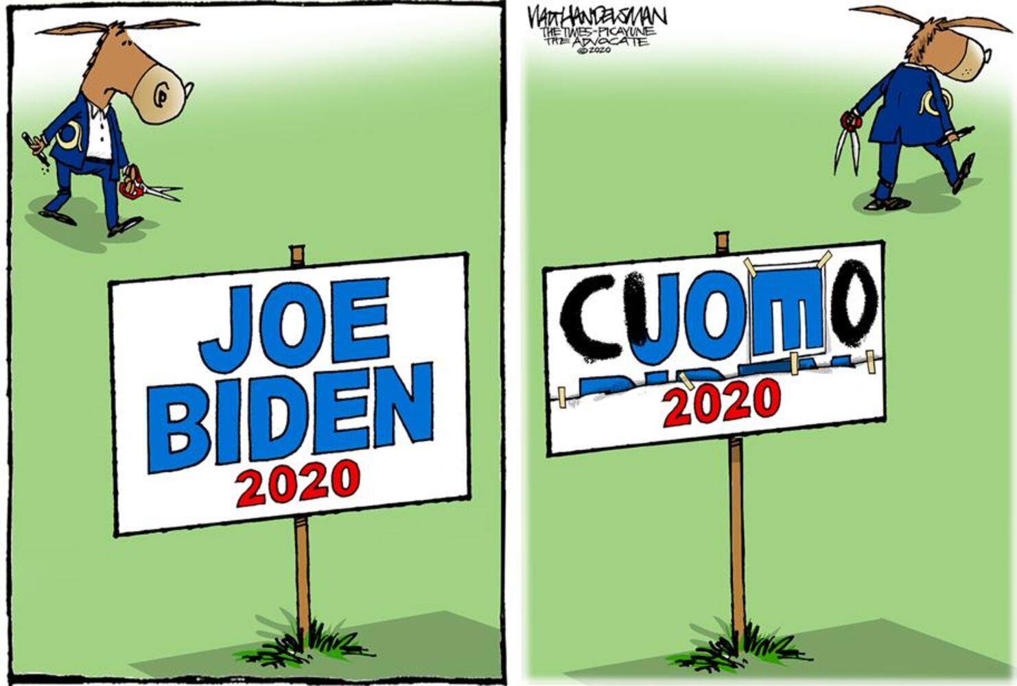 Week in cartoons: Stimulus checks, staying home and more