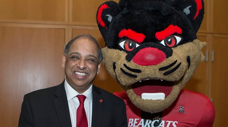 Neville G. Pinto was named the University of Cincinnati’s 30th president in December. Pinto comes to UC from the University of Louisville.