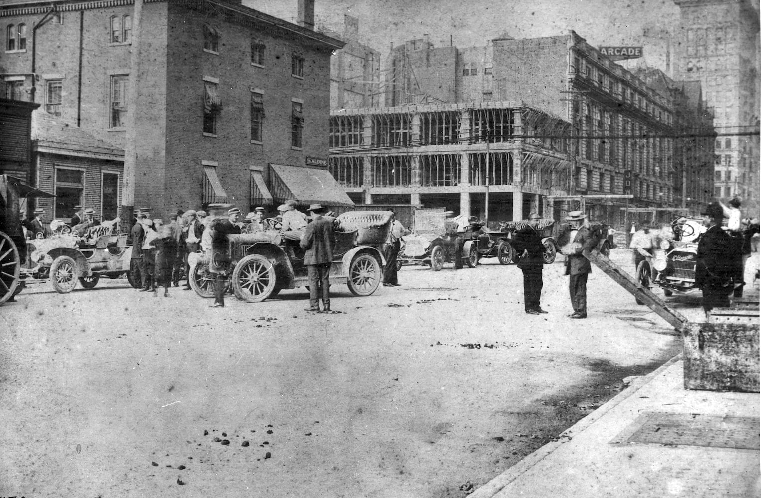 Then: Fourth and Ludlow