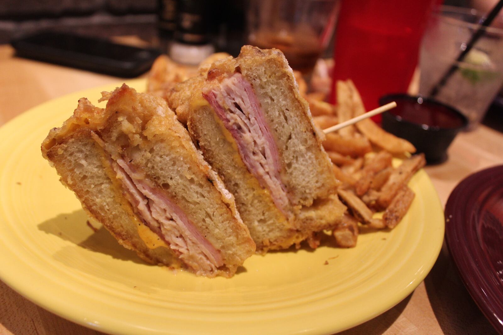 Melt Bar and Grilled opened its first Dayton area restaurant in Beavercreek on June 12, 2017.  Sneak peeks were held the weekend before. The restaurant employees 100 and is decorated in Dayton decor. Matt Fish is Melt's founder.