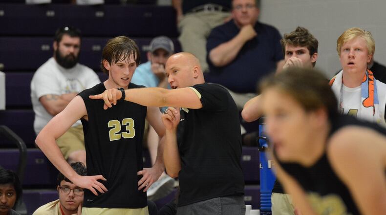 Alter boys volleyball coach Craig Erford has led the Knights to six D-II state titles since 2011. CONTRIBUTED PHOTO