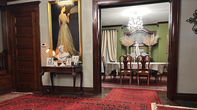 Nestled in the Dayton View Historic District is the Wyckoff House at 122 Lexington Ave. The home, owned by Chad Wyckoff, is an example of an early 20th-century American Foursquare boasting almost 95% original electrical knob and tube wiring, quarter-sawn oak woodwork and all original glass. CONTRIBUTED