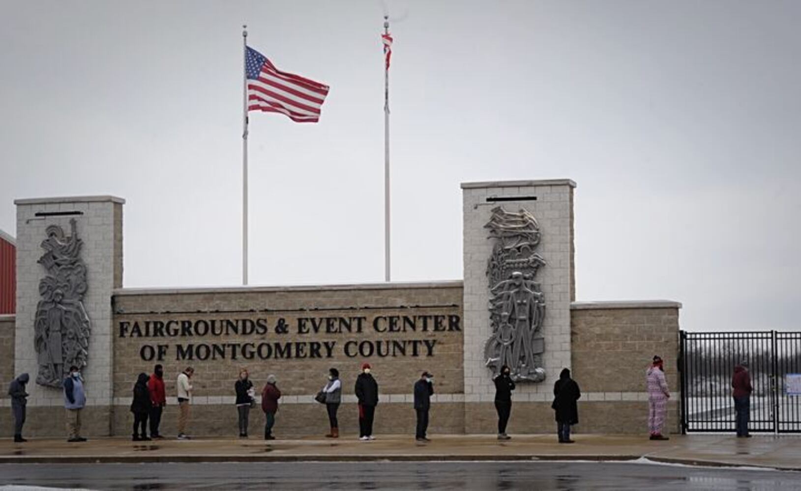 PHOTOS: COVID-19 testing at Montgomery County Fairgrounds