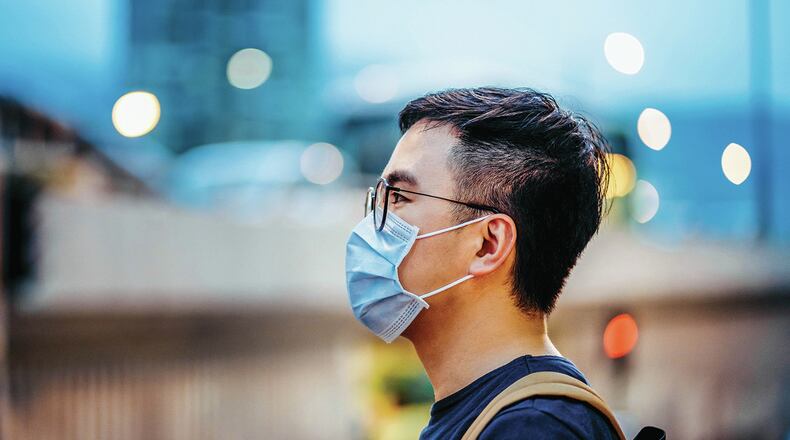 The Visitor Control Center and the Military Personnel Flight on Wright-Patterson Air Force Base are requiring all customers to wear face coverings when receiving service. (File photo)