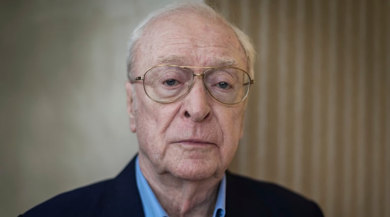 FILE - British actor Michael Caine poses for a photograph in London, Oct. 11, 2018. (Photo by Vianney Le Caer/Invision/AP, File)