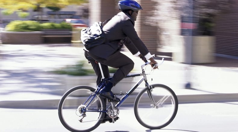 When a bicycle fails to trip the traffic light detector, the cyclist can go through the red light after stopping and making sure the intersection is clear.