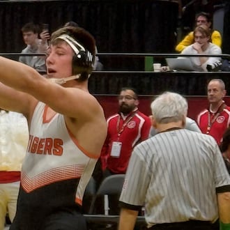 Versailles freshman Ben Kaiser won the voting to be the Dayton Daily News for accomplishments taking place between March 3-9. CONTRIBUTED