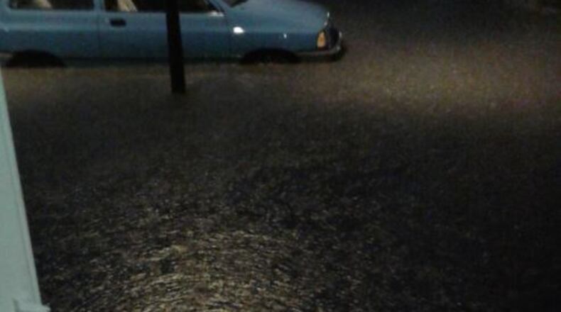 High water in Springfield