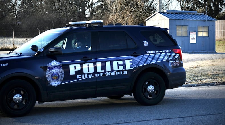File photo of Xenia police cruiser. MARSHALL GORBY/STAFF